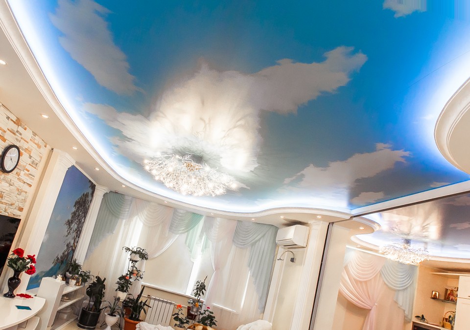 Заказать потолок с фотопечатью в г. Тольятти